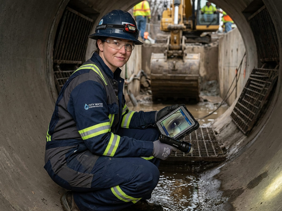 Sewer Line Inspection & Replacement in Huntsville